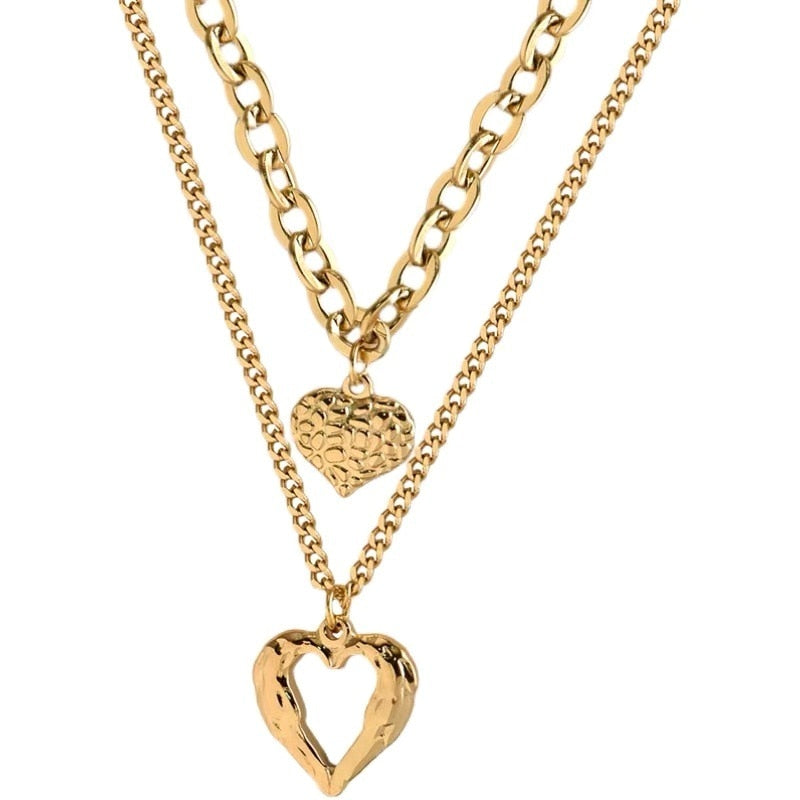 Colar Feminino Duplo