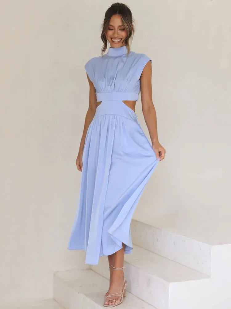 vestido, vestido verde, vestido longo, vestido plissado, vestido verao, vestido gola alta, vestido vermelho, vestido preto, vestido festa,
