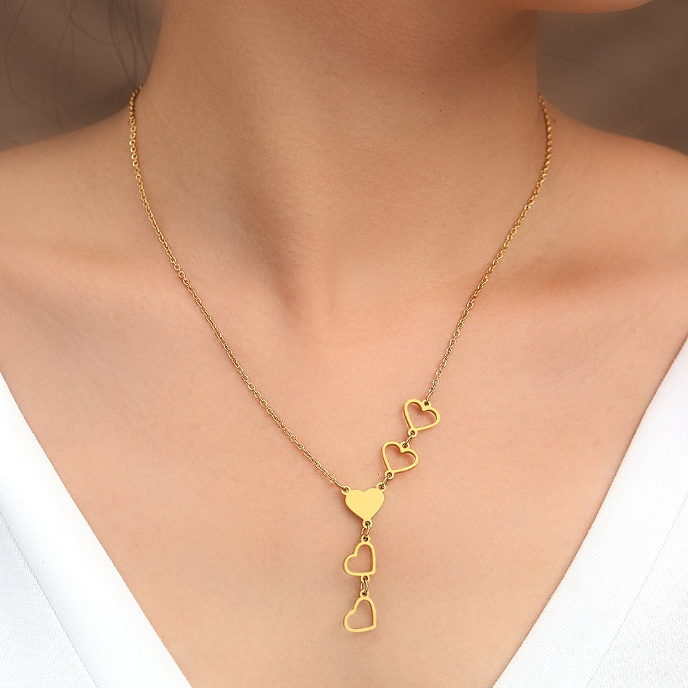 Colar Feminino Coração First