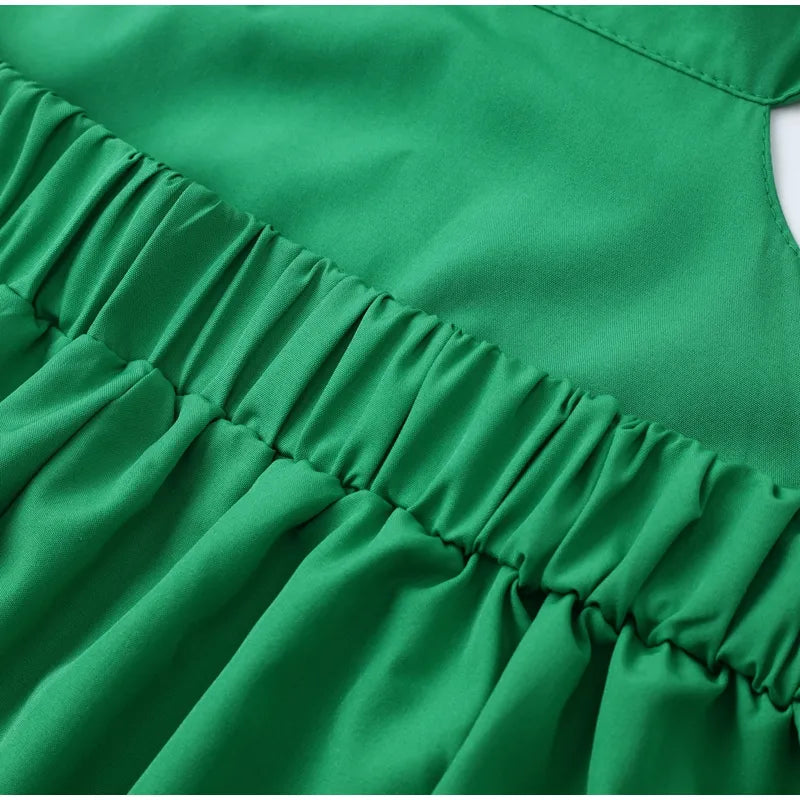 vestido, vestido verde, vestido longo, vestido plissado, vestido verao, vestido gola alta, vestido vermelho, vestido preto, vestido festa,