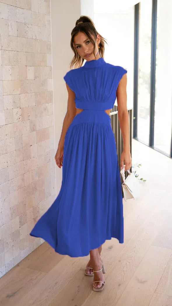 vestido, vestido verde, vestido longo, vestido plissado, vestido verao, vestido gola alta, vestido vermelho, vestido preto, vestido festa,