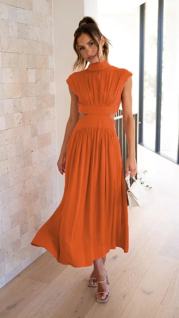 vestido, vestido verde, vestido longo, vestido plissado, vestido verao, vestido gola alta, vestido vermelho, vestido preto, vestido festa,