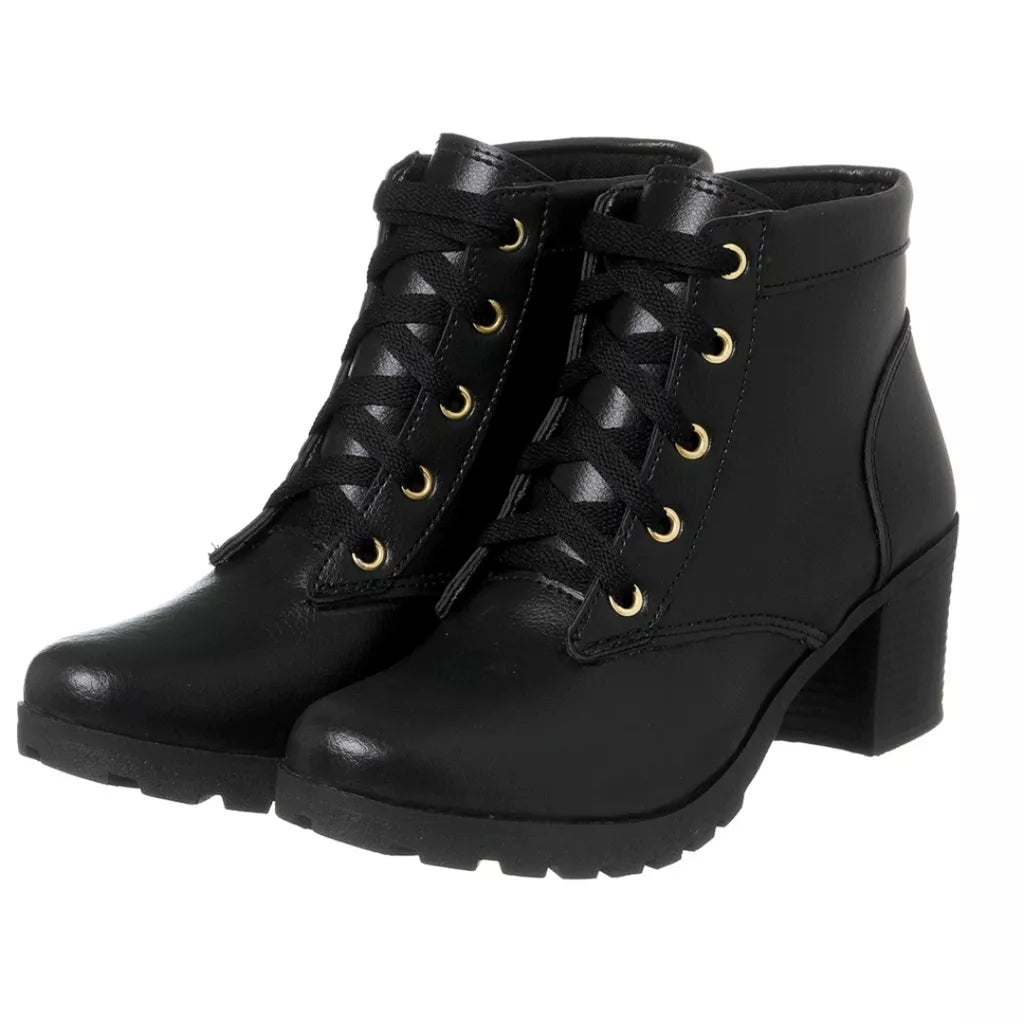 Bota Coturno Cano Curto Tratorada Divina
