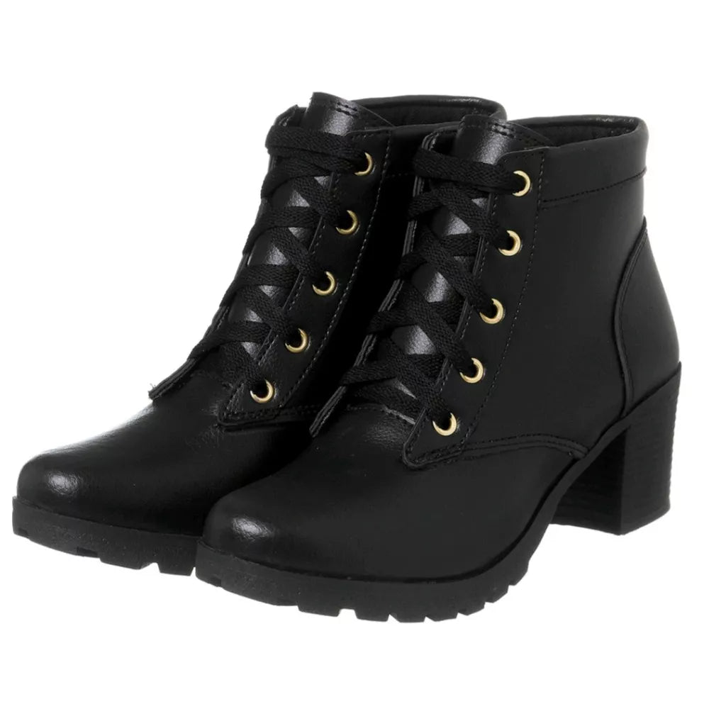 Bota Coturno Cano Curto Tratorada Divina