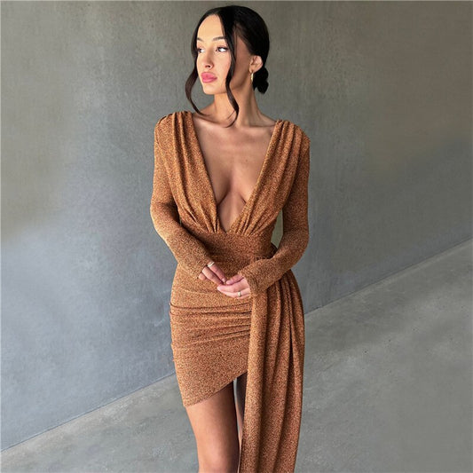 vestido, vestido com manga, vestido drapeado, vestidos de festa, vestido preto, vestido tubinho, vestido manga longa, vestido preto curto,