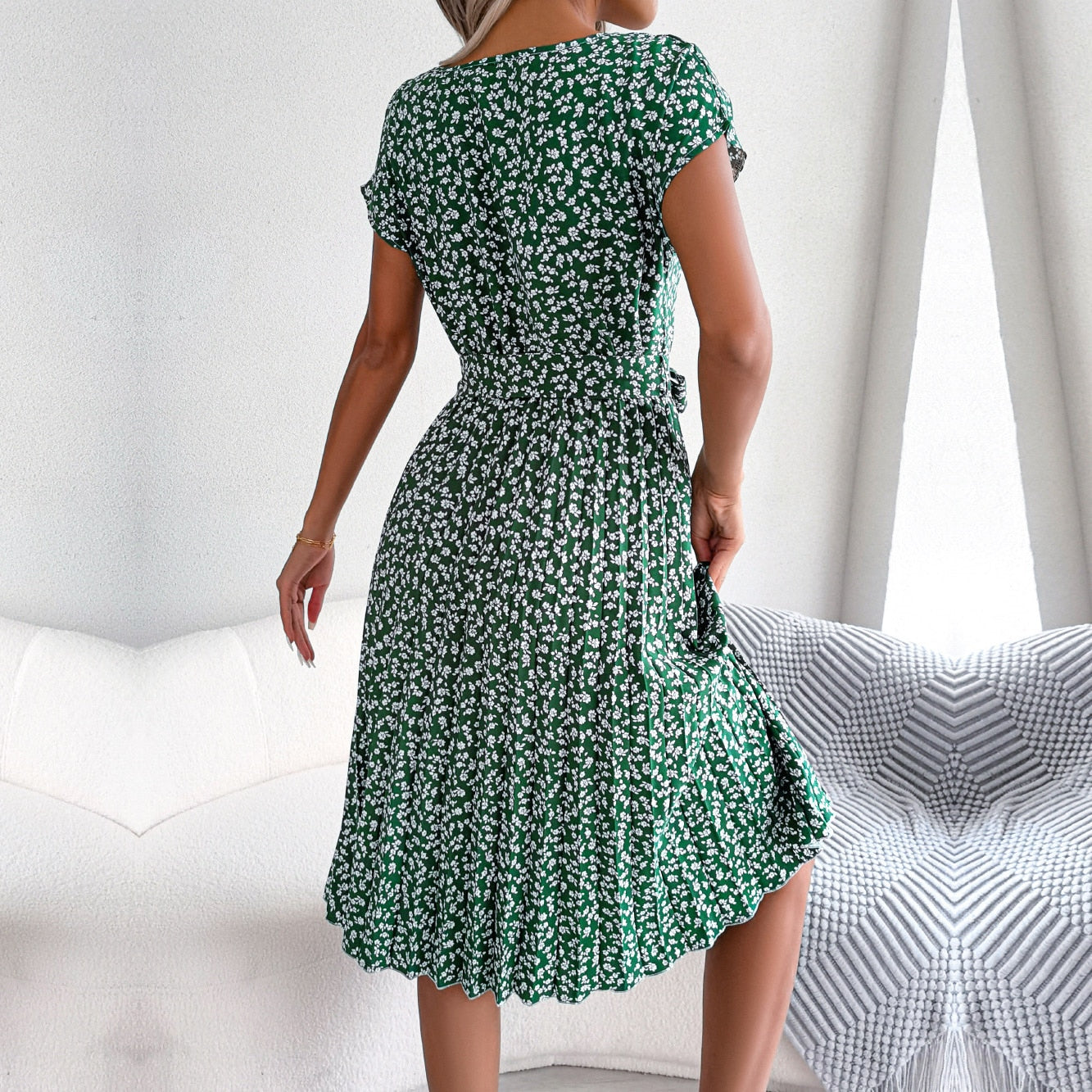 vestido, vestido midi, vestido verde, vestido plissado, vestido ate o joelho, vestido rosa, vestido azul, vestidos midi,