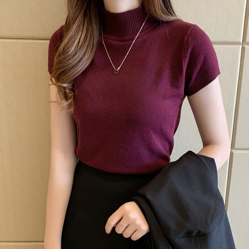 Blusa Feminina Gola Alta
