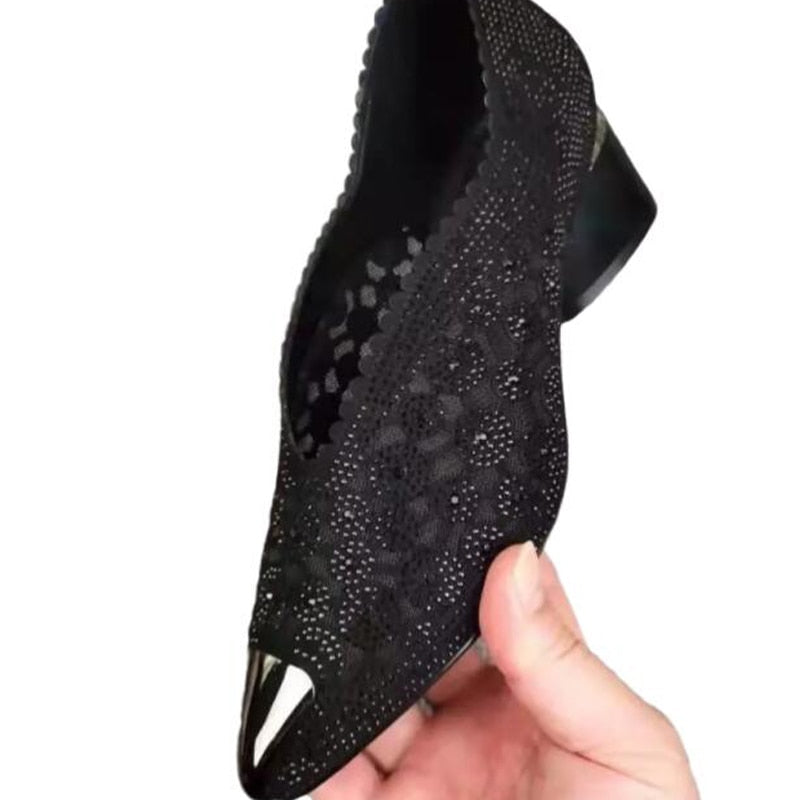 Sapato Feminino Salto Baixo Scarpin