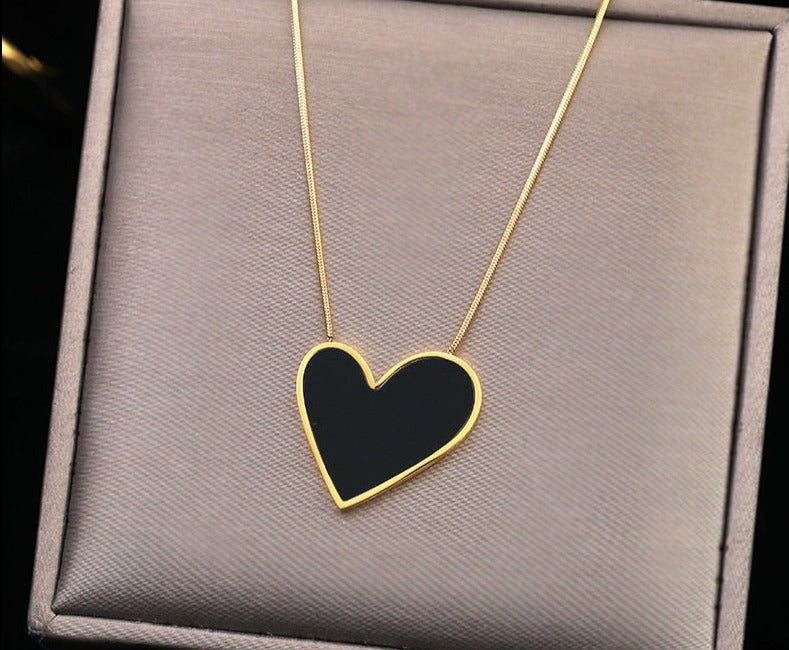 colar feminino  colar de coração  colar dourado  joia feminina  gargantilha dourada