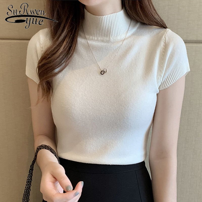 Blusa Feminina Gola Alta