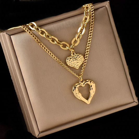 Colar Feminino Duplo